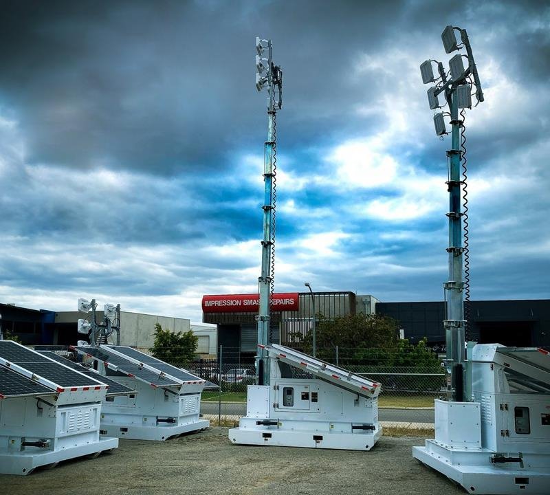 skid solar light tower11
