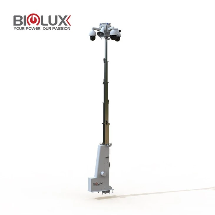 Built-in Wire Design Telescopic Mast price