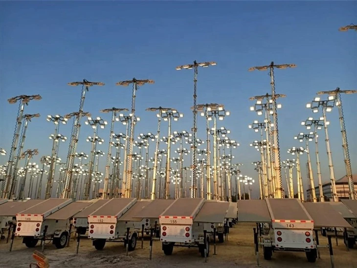Mobile Construction Site Solar Lighting Tower suppliers