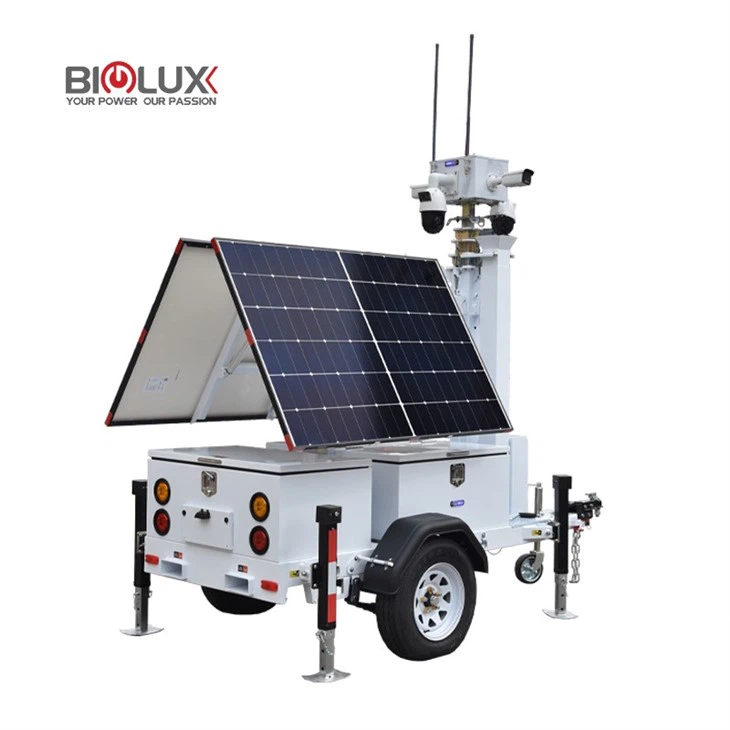Mobile Surveillance Trailer For Rental
