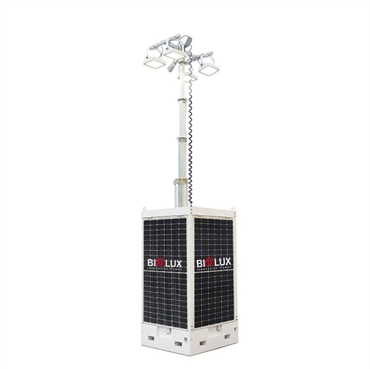 CUBE Lighting Tower For Parking Lot