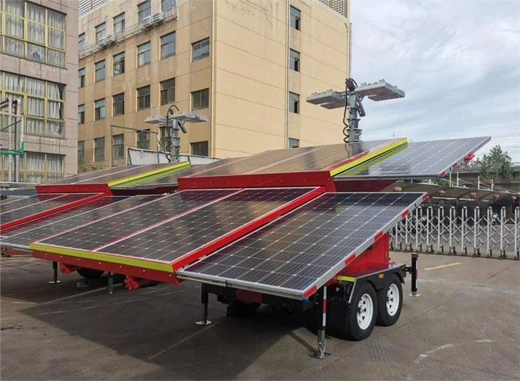 mobile solar generator system