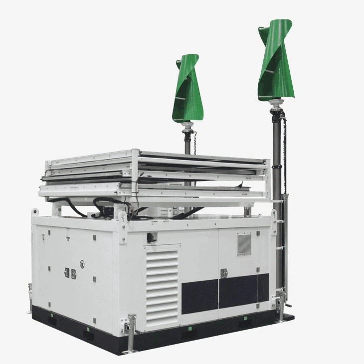 Solar And Wind Turbine Hybrid Generator