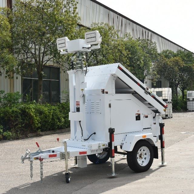 Lights, Monitoring Integrated Solar Trailer