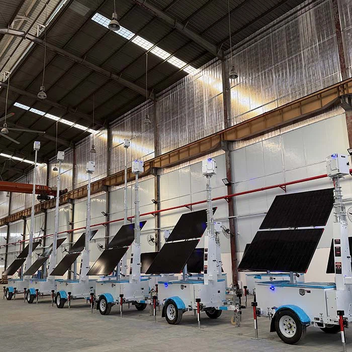 HiSOLO Mobile Surveillance Tower